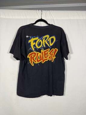 Vintage 1995 19th Annual Street Machine Nationals Ford Rules T-Shirt